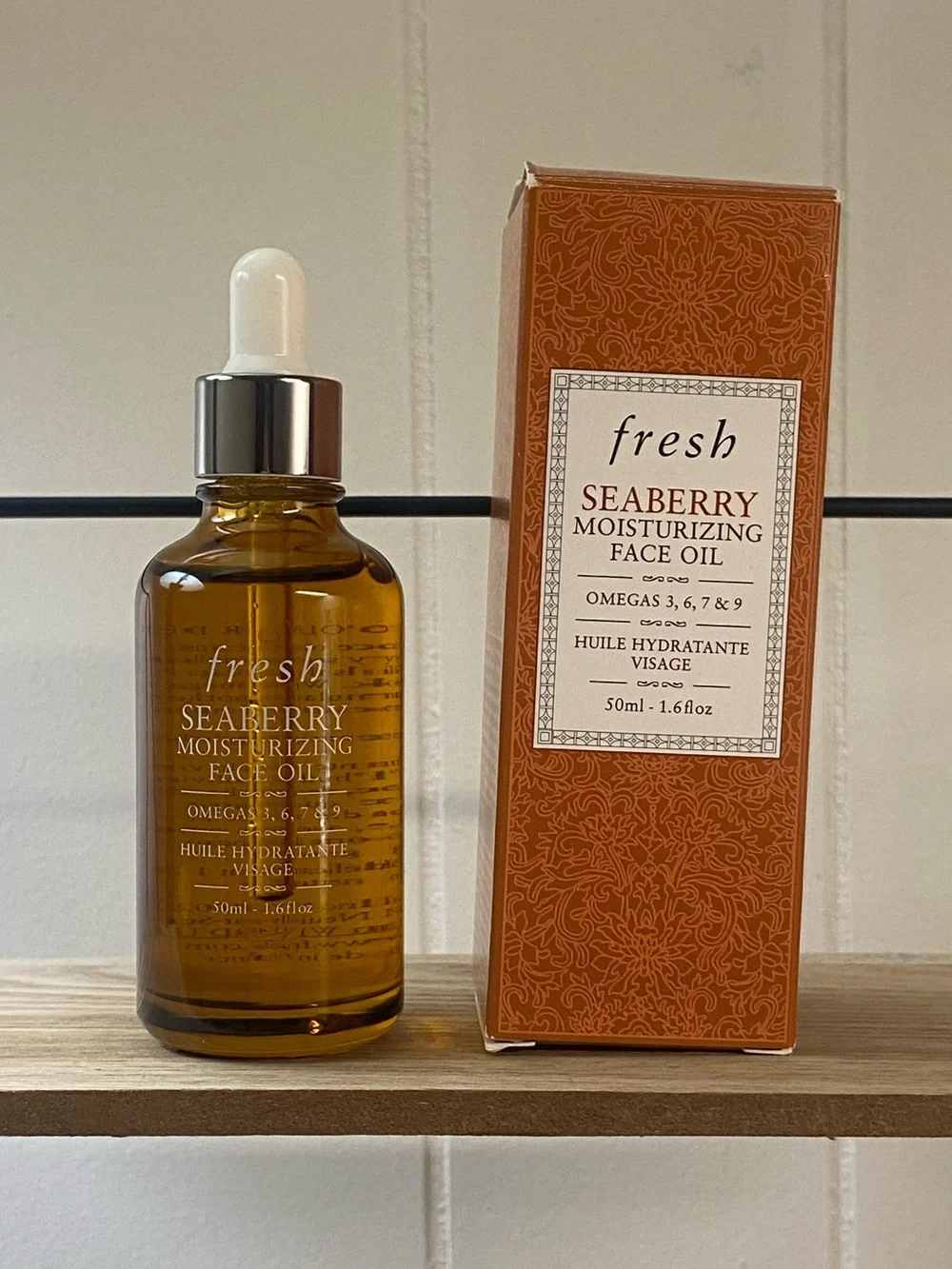 NIB HTF Discontinued Fresh Seaberry Moisturizing Face Oil